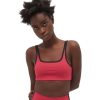 Clothing Splits 59 Yoga Sports Bras | Cait Recycled Techflex Bra Lychee/Black