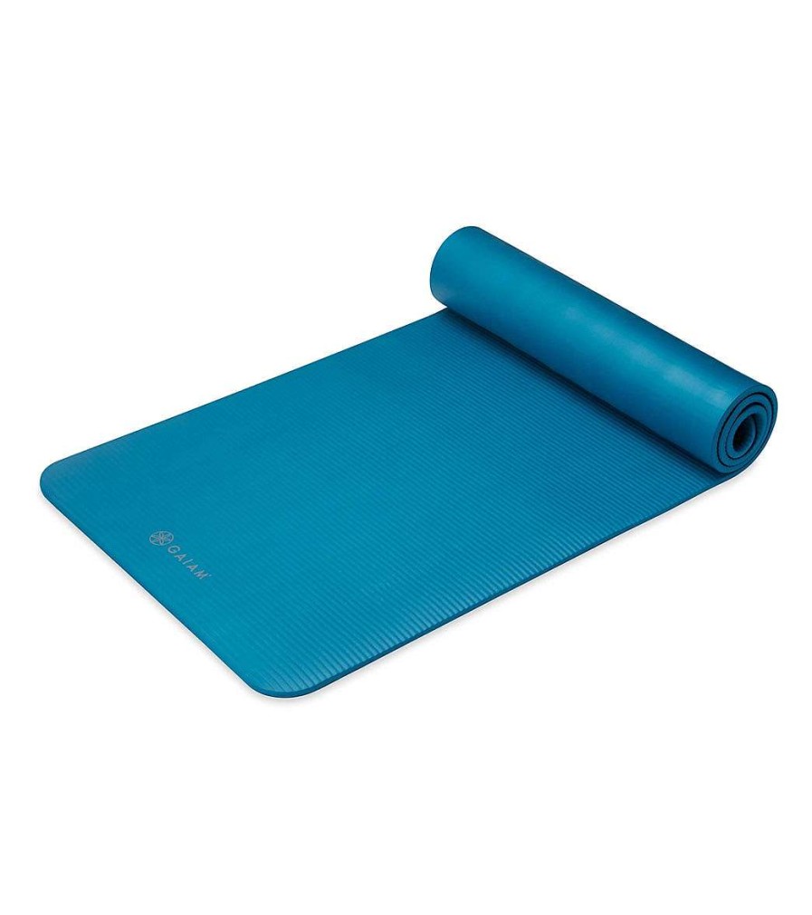 Yoga Mats & Props Gaiam | Fitness Mat, 10Mm Blue