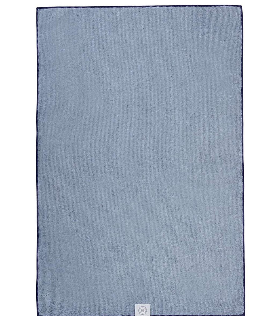 Yoga Mats & Props Gaiam | Yoga Hand Towel Blue Shadow