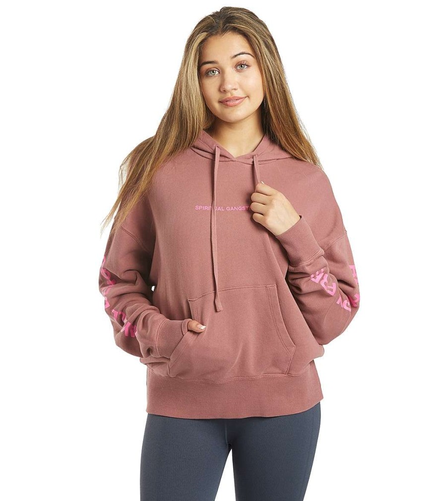 Clothing Spiritual Gangster Yoga Jackets & Sweatshirts | Free Phoebie Oversized Hoodie Coco