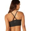 Clothing Beyond Yoga Yoga Sports Bras | Spacedye Blocked At Your Leisure Yoga Sports Bra Darkest Night/Chai Colorblock