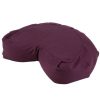 Meditation Halfmoon | Zafu Yoga Meditation Cushion Charcoal