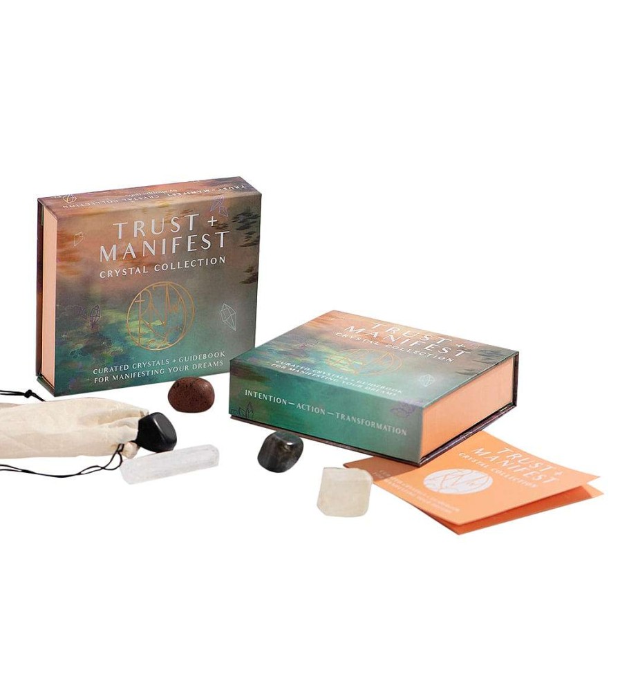 Home & Wellness GeoCentral | Trust + Manifest Crystal Collection Multi