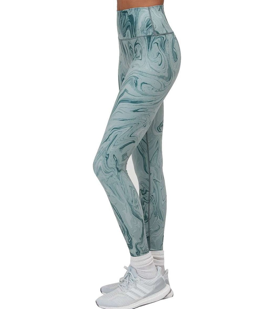 Clothing Spiritual Gangster Yoga Leggings | Intent Eco Jersey Legging Winter Thyme Marble