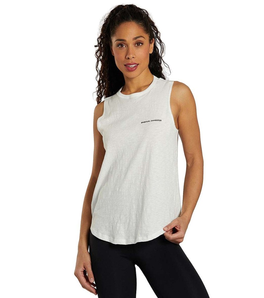 Clothing Spiritual Gangster Yoga Tops | Double Twist Tank