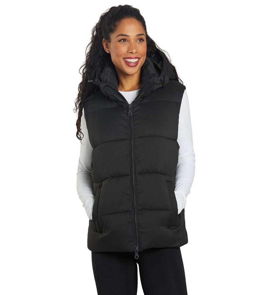 Clothing Girlfriend Collective Yoga Jackets & Sweatshirts | Puffer Vests