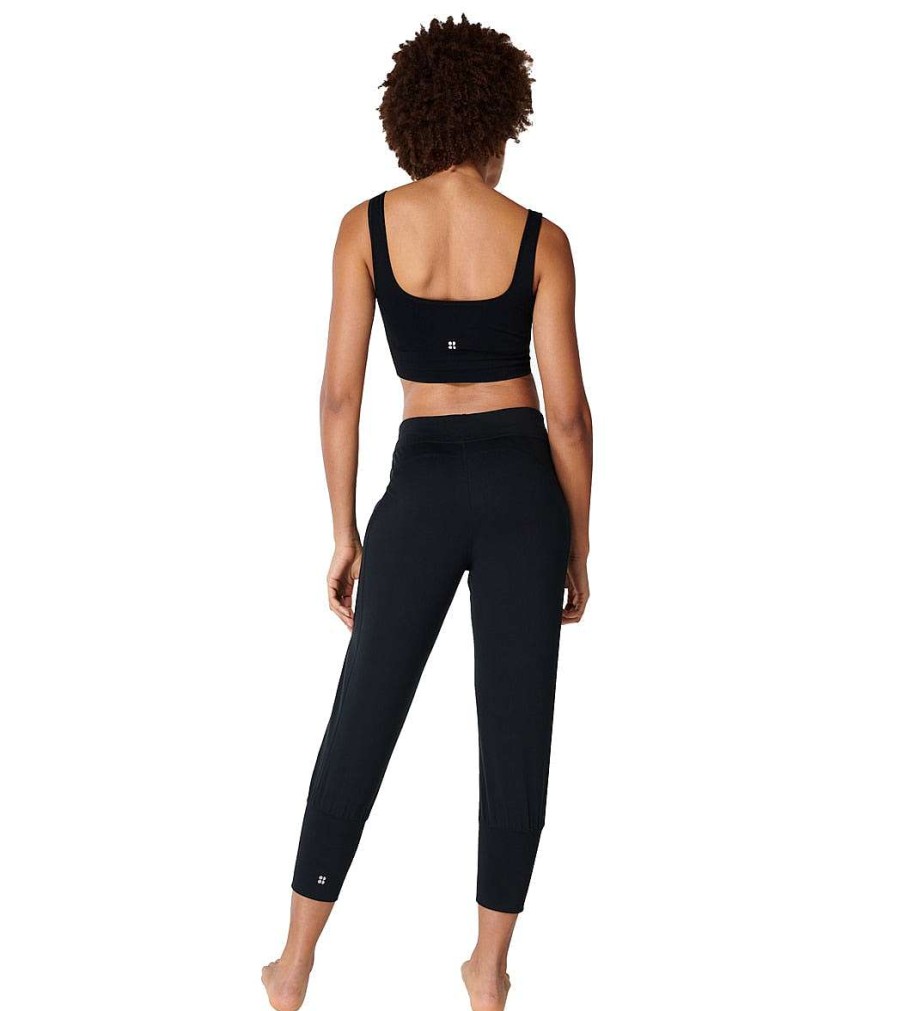 Clothing Sweaty Betty Yoga Leggings | Gary Yoga Capris Black