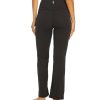 Clothing Free People Yoga Pants | Shanti Straight Leg Pants Black