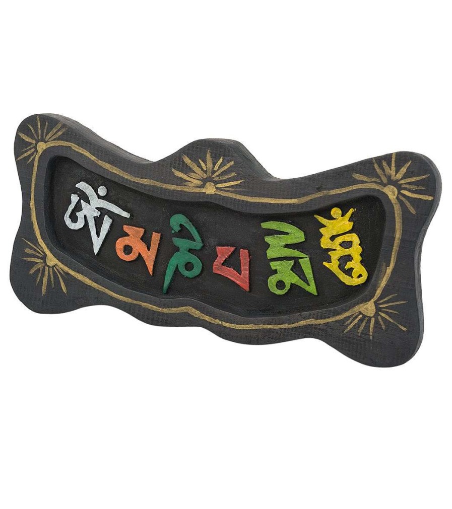 Meditation Yak & Yeti | Om Mani Padme Hum Wall Plaque