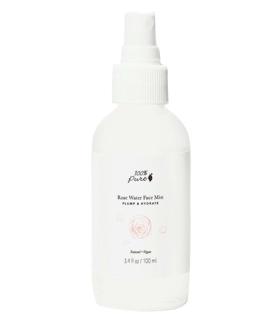 Home & Wellness 100% Pure | Rose Water Face Mist 3.4 Oz.