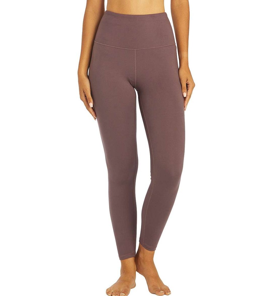 Clothing Zobha Yoga Leggings | Endurance Leggings Black Plum