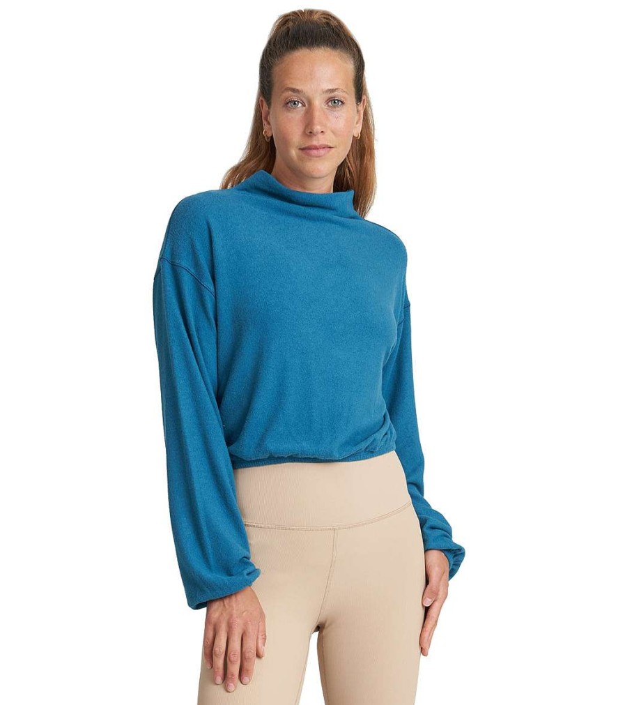 Clothing Thrive Societe Yoga Jackets & Sweatshirts | Mock Neck Dolman