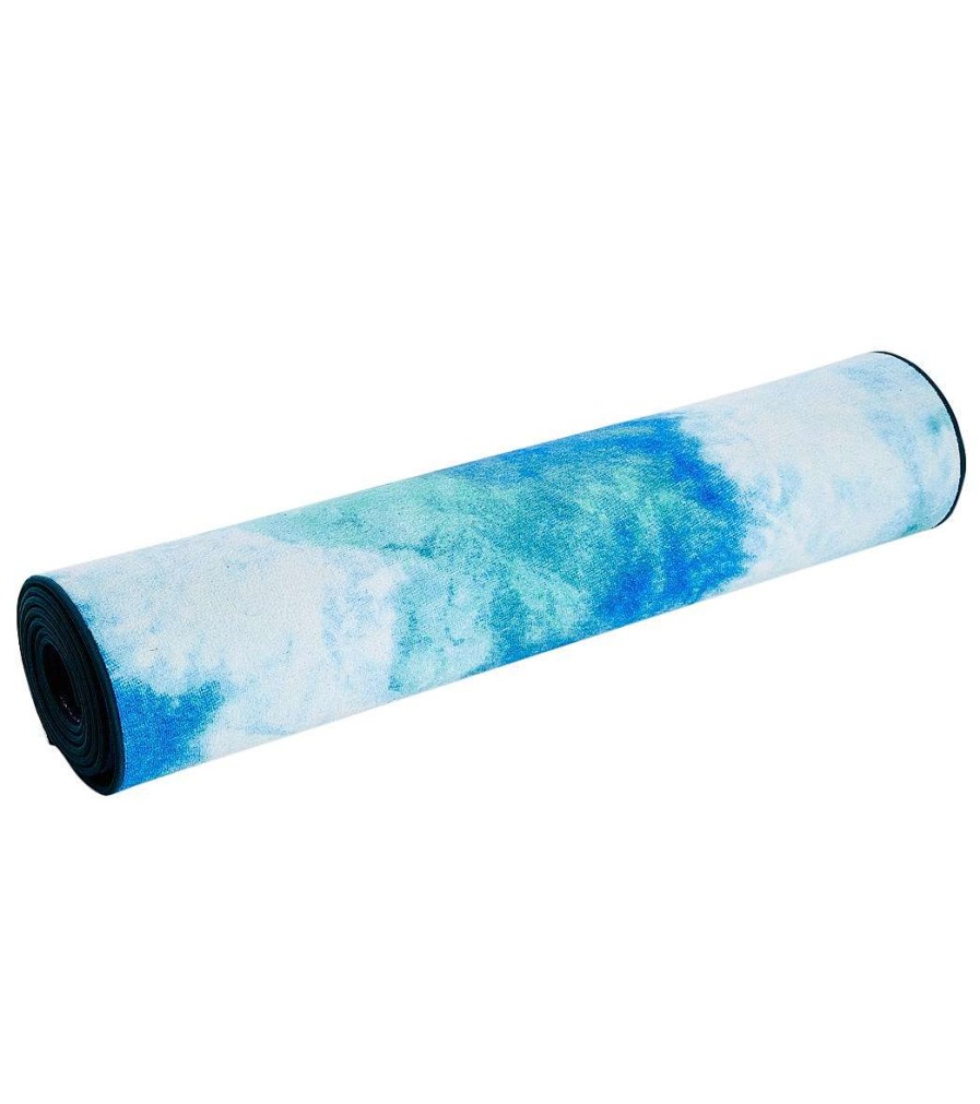 Yoga Mats & Props Aurorae | Synergy Tie Dye Hot Yoga Mat 72" 5Mm Tahiti Tide