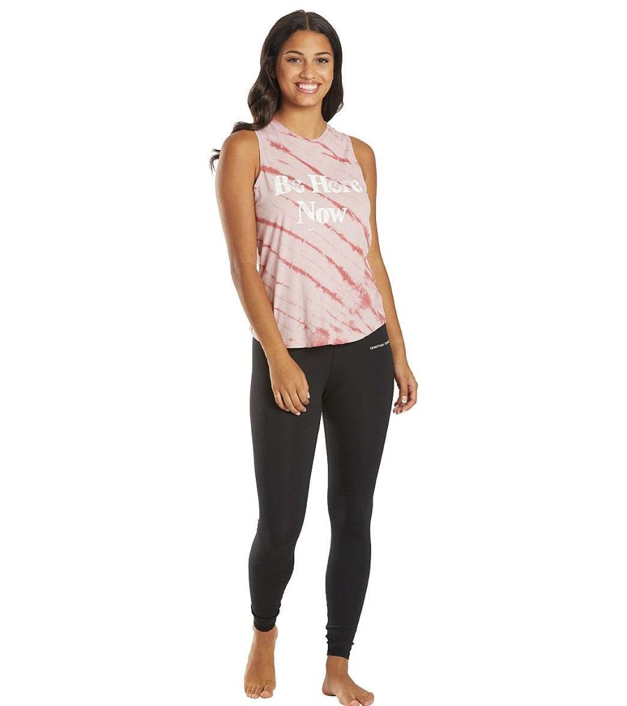 Clothing Spiritual Gangster Yoga Tops | Now Muscle Tank Winter Rose Tie Dye