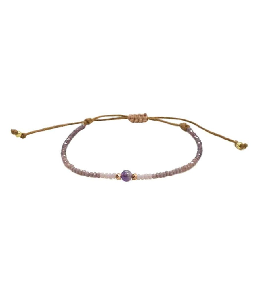 Accessories Lotus and Luna | Vitality Amethyst Goddess Bracelet Multi