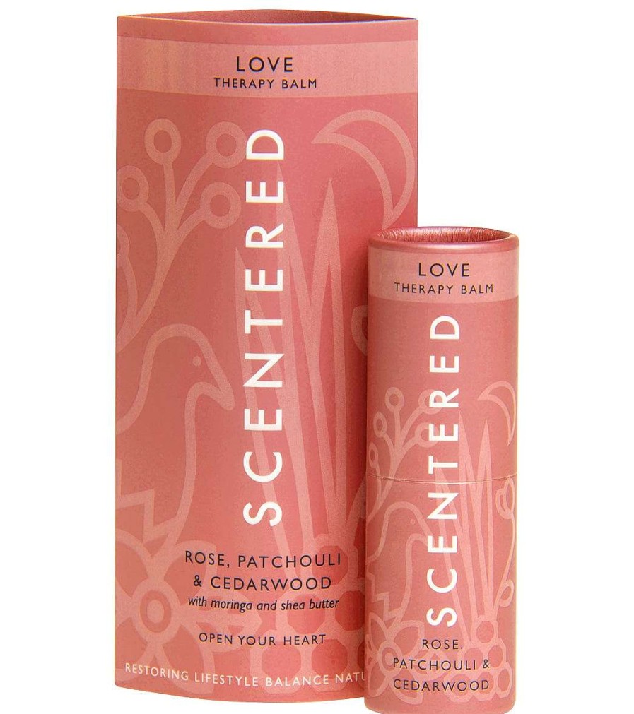 Home & Wellness Scentered | Love Aromatherapy Balm Pink