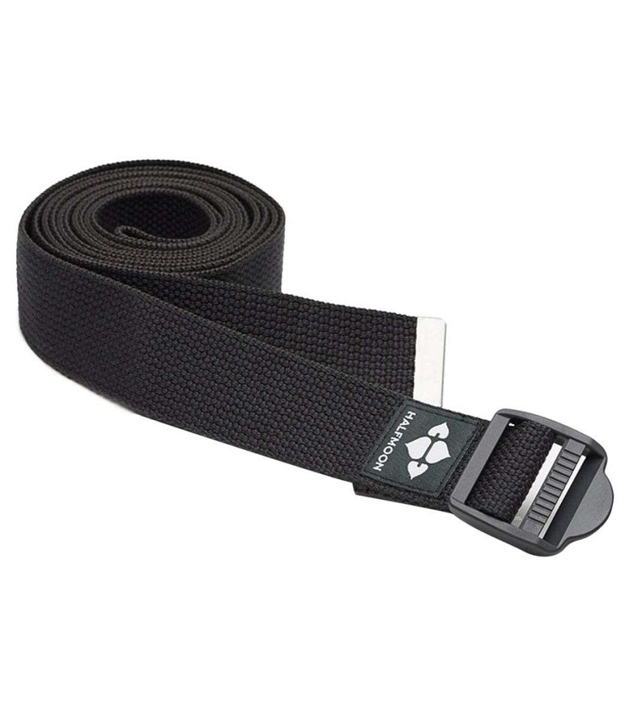 Yoga Mats & Props Halfmoon | 6' Essential Yoga Strap Charcoal