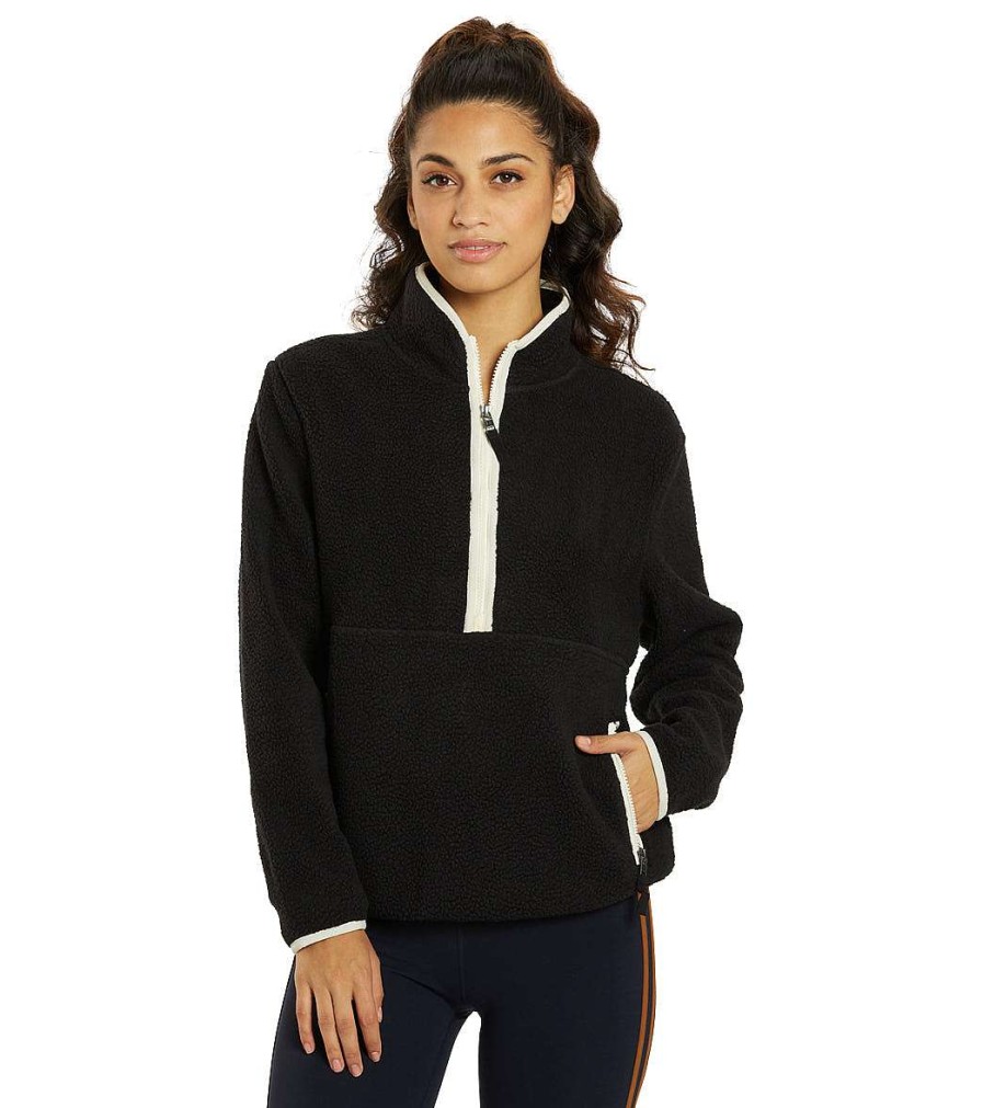 Clothing Splits 59 Yoga Jackets & Sweatshirts | Libby Sherpa Half Zip