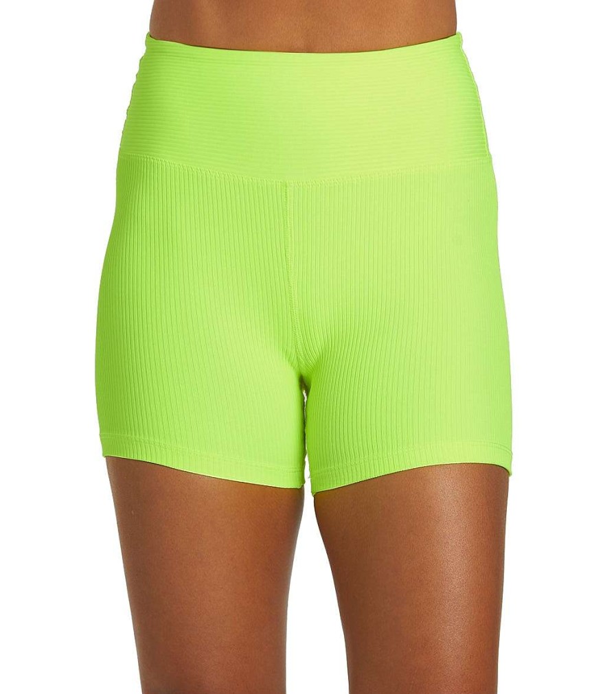 Clothing Year of Ours Yoga Shorts | Volley Shorts Highlighter