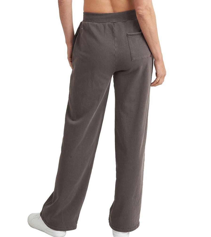 Clothing Thrive Societe Yoga Pants | Washed Wrap Waist Pant Fudge