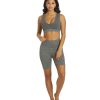 Clothing Spiritual Gangster Yoga Shorts | Biker Short Heather Grey