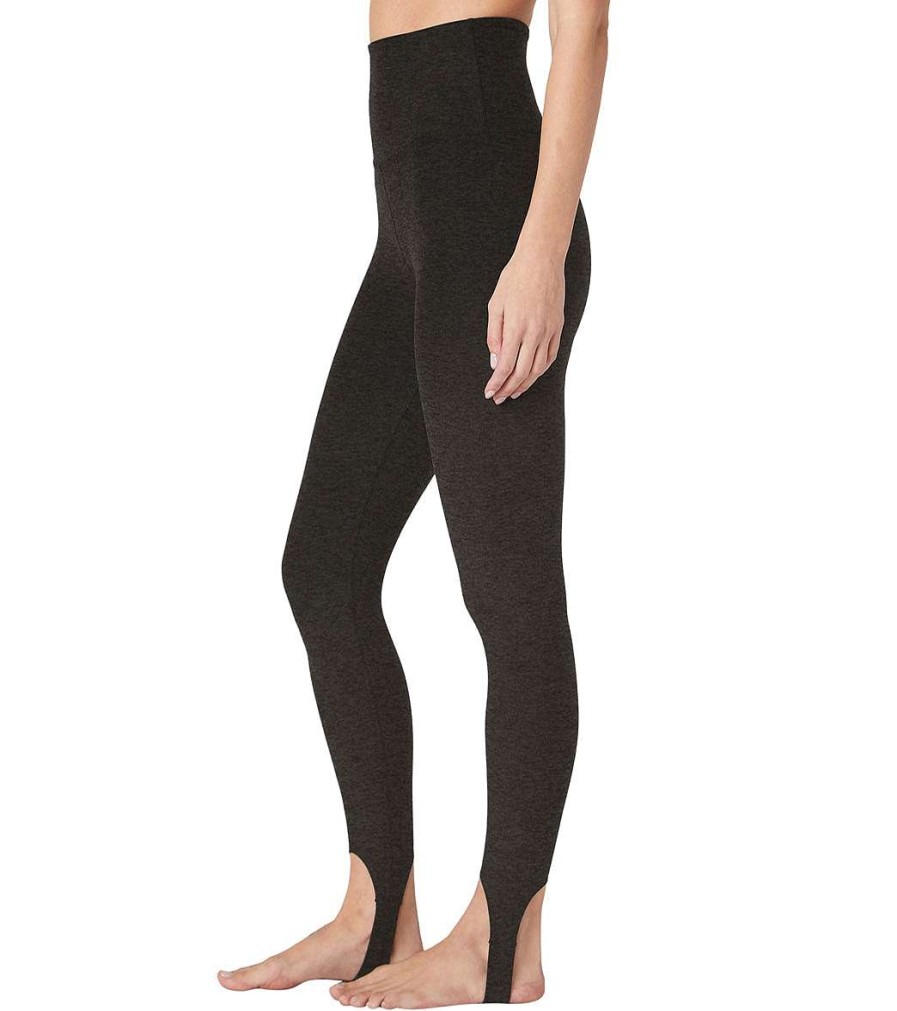 Clothing Beyond Yoga Yoga Leggings | Spacedye Well Rounded Stirrup Legging Darkest Night