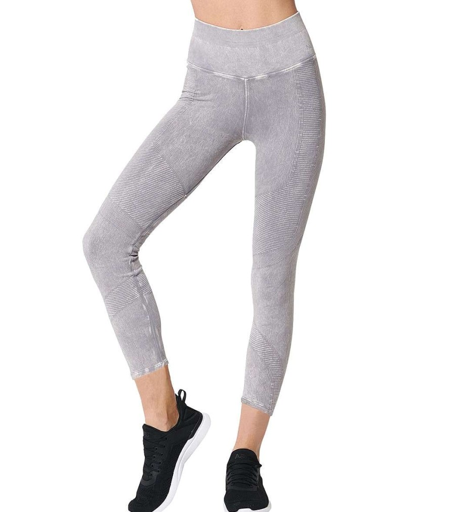 Clothing NUX Yoga Leggings | One By One 7/8 Mineral Wash Legging