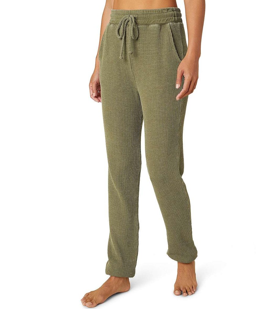 Clothing Beyond Yoga Yoga Pants | Weekend Sweatpant Washed Deep Olive