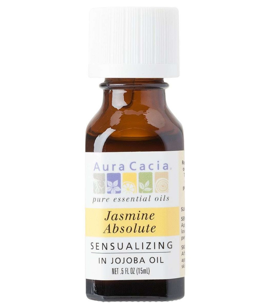 Home & Wellness Aura Cacia | Jasmine Absolute (In Jojoba Oil) - Precious Essentials