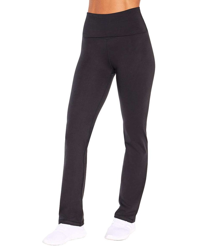 Clothing Balance Collection Yoga Pants | Aubrey Fold Over Pant Black