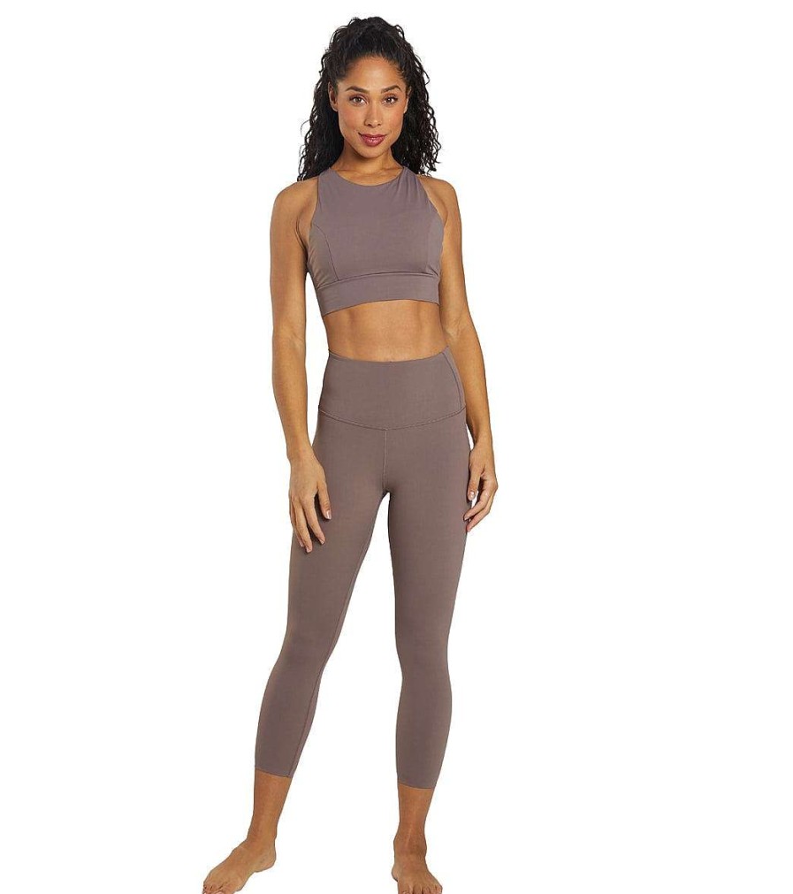 Clothing Tavi Yoga Leggings | High Waisted Crop Tight Dusk