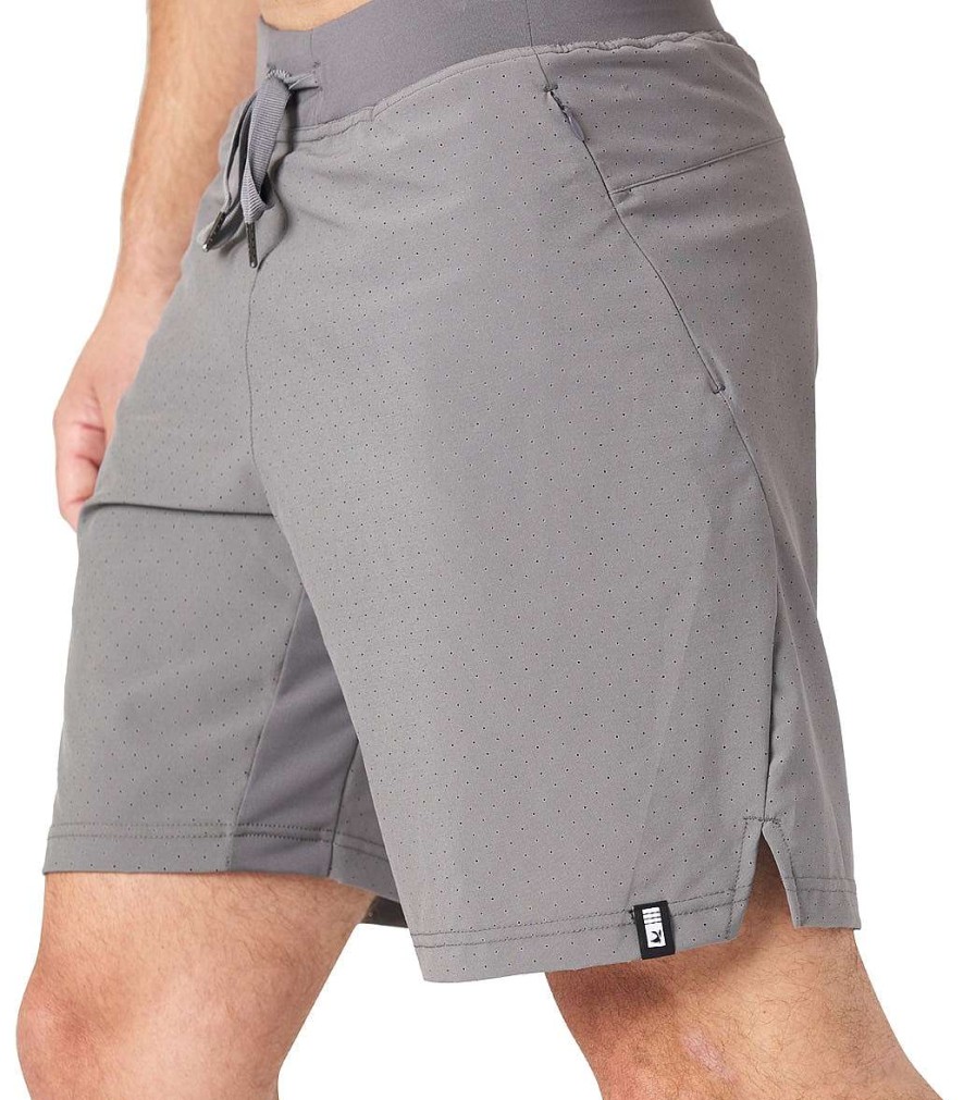 Clothing Glyder Men'S Yoga Shorts | Kodiak Cooling Short Gray