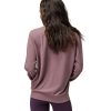 Clothing Spiritual Gangster Yoga Jackets & Sweatshirts | Peace Relaxed Savasana Sweater Dusty Fig