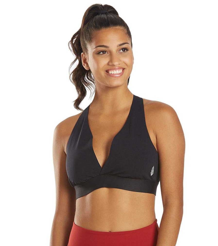 Clothing Free People Yoga Sports Bras | Blaze It Up Bra Black