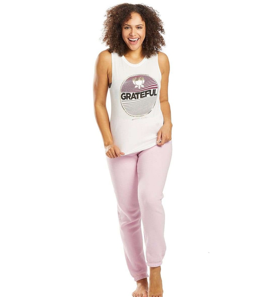 Clothing Spiritual Gangster Yoga Tops | Grateful Muscle Tank Stardust