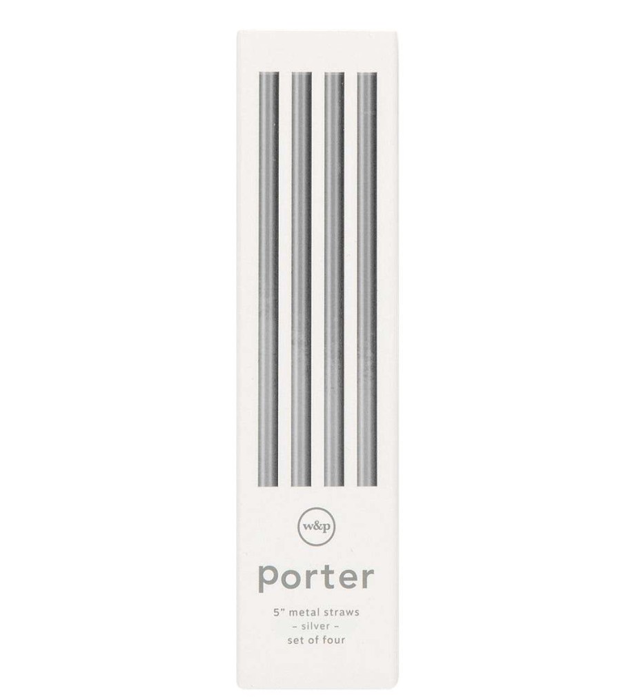 Accessories w&p | Porter Straw Silver