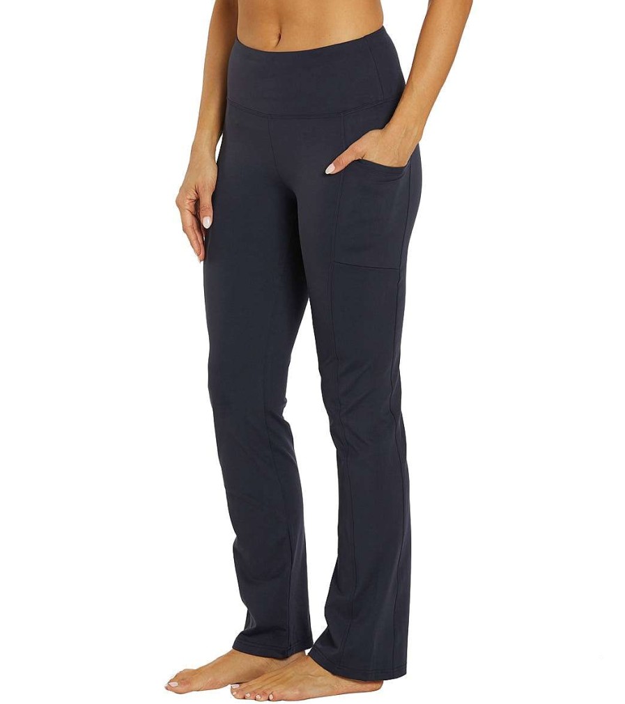 Clothing Balance Collection Yoga Pants | Emilia Bootcut Pant Midnight Blue