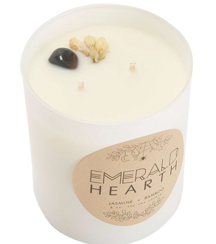 Home & Wellness Emerald Hearth | Original Scent White