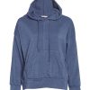 Clothing Free People Yoga Jackets & Sweatshirts | Work It Out Hoodie Indigo