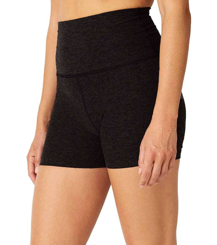 Clothing Beyond Yoga Yoga Shorts | Spacedye All For Run Shorts Darkest Night