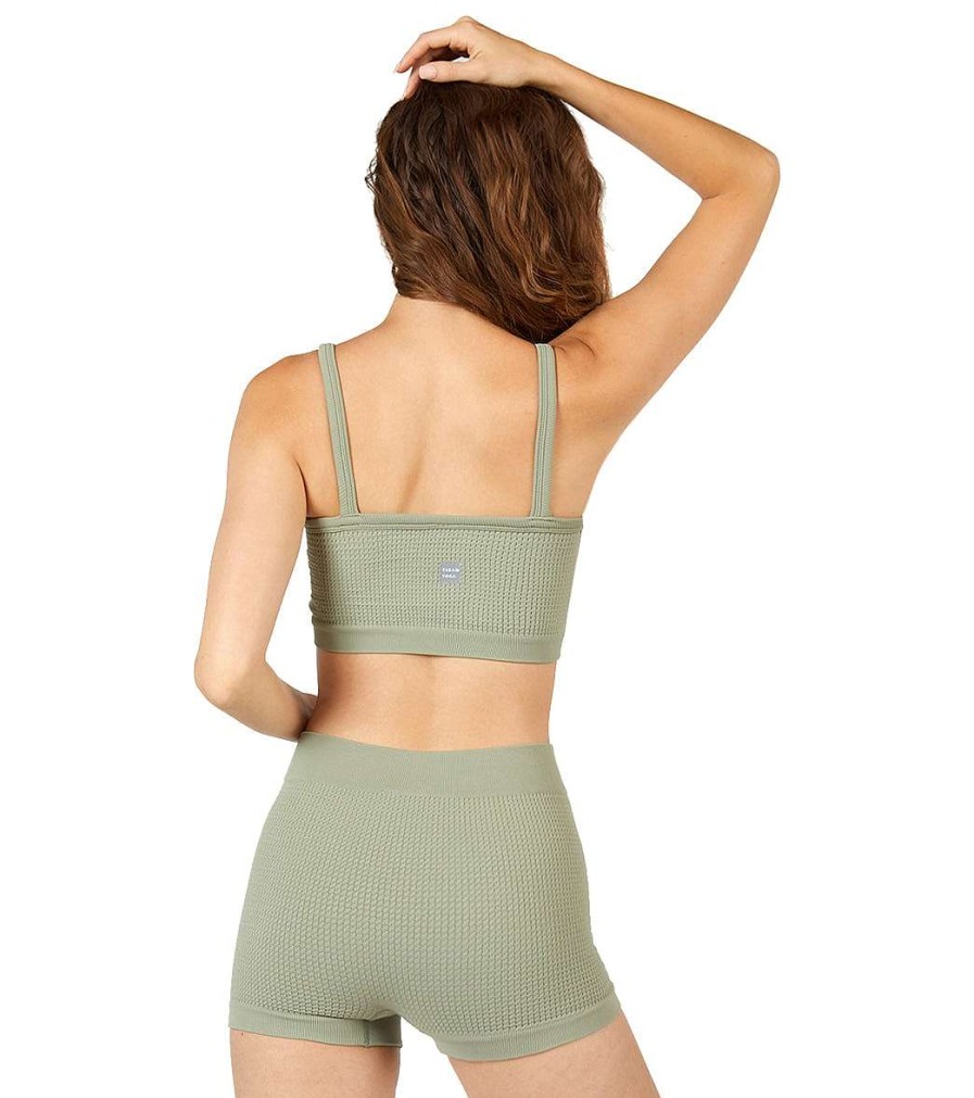 Clothing Cream Yoga Yoga Sports Bras | Kelly Bra And Lynn Short Set