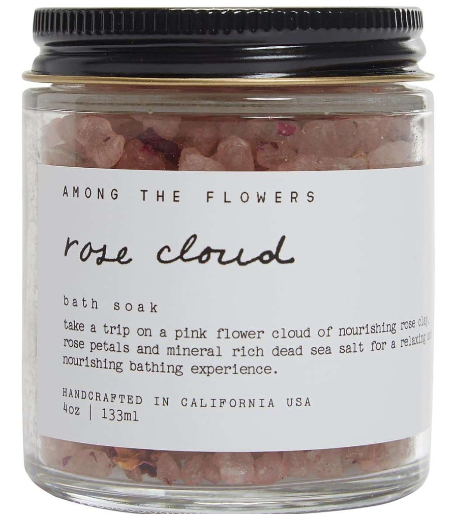 Home & Wellness Among The Flowers | Rose Cloud Sea Salt + Rose Bath Soak