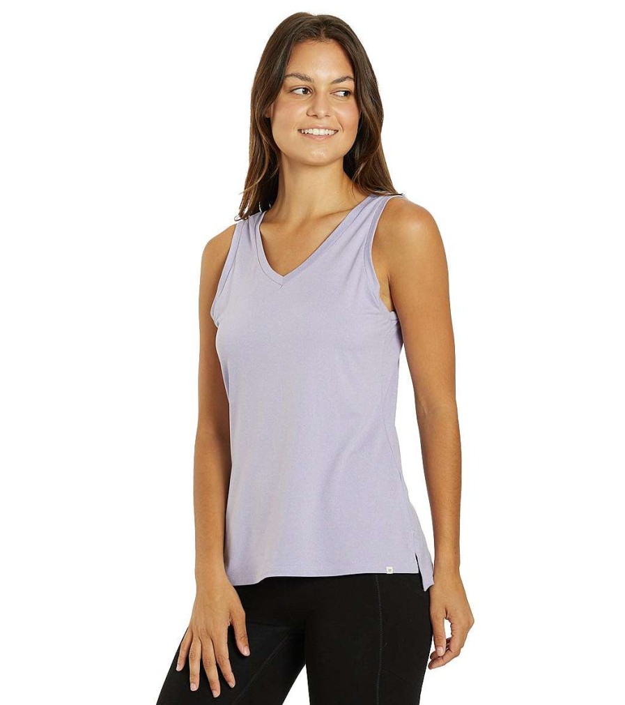 Clothing Marika Yoga Tops | Morgan Tank Heather Heirloom Lilac