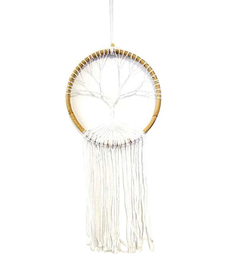 Meditation Yak & Yeti | Dream Catcher Tree Of Life Natural White