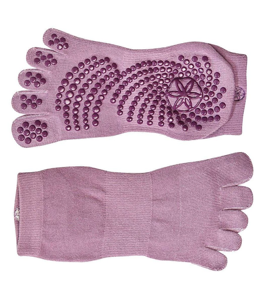 Accessories Gaiam | Grippy Classic Yoga Socks (2 Pack) Blush