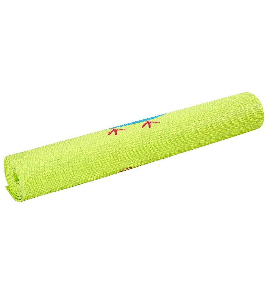 Yoga Mats & Props Gaiam | Kid'S Birdsong Yoga Mat 60" 4Mm Green/Multi