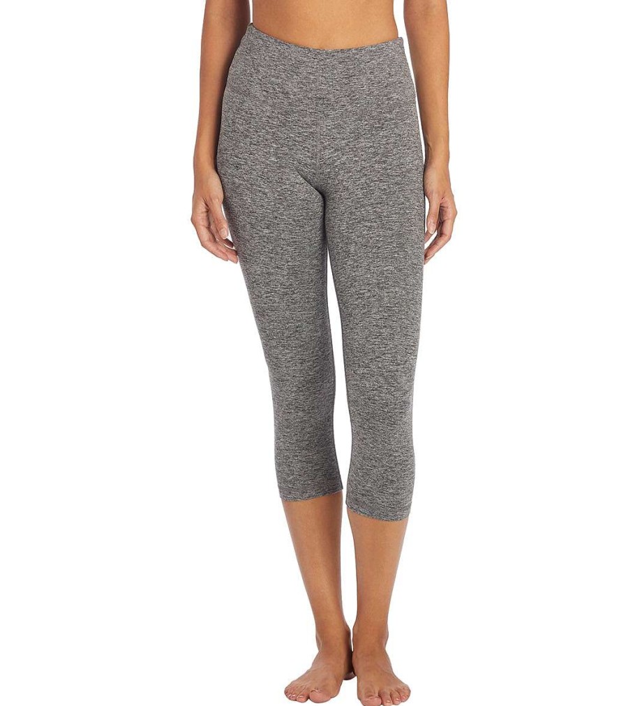 Clothing Zobha Yoga Leggings | Easy Melange Capri