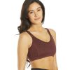 Clothing Everyday Yoga Yoga Sports Bras | Radiant Cheetah Strappy Back Sports Bra Burgundy Cheetah