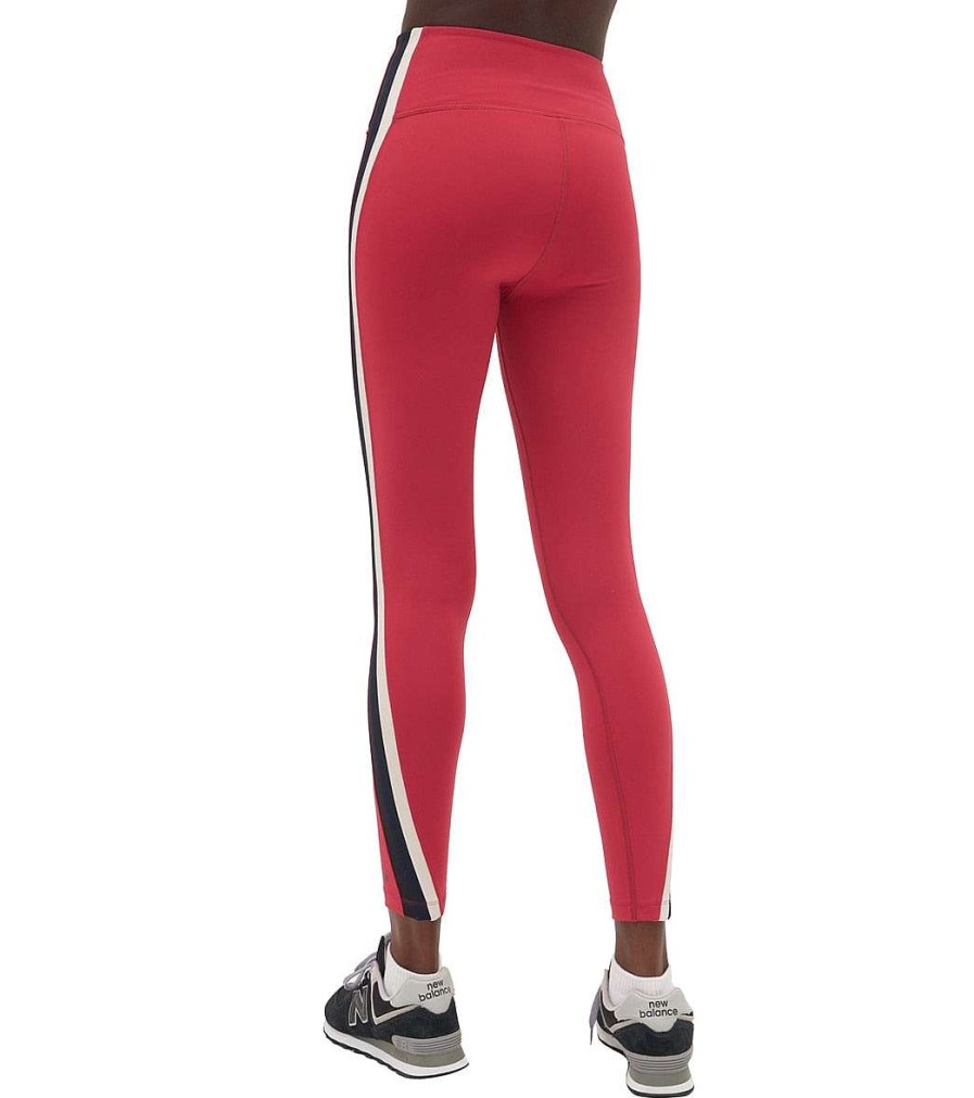 Clothing Splits 59 Yoga Leggings | Bianca High Waist Recycled Techflex 7/8 Legging Lychee/Black