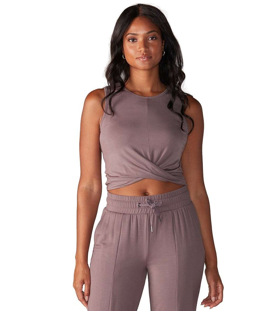 Clothing Tavi Yoga Tops | Twist Tank Dusk